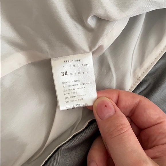 Grey Strenesse Wool Blazer - Picture 6 of 6